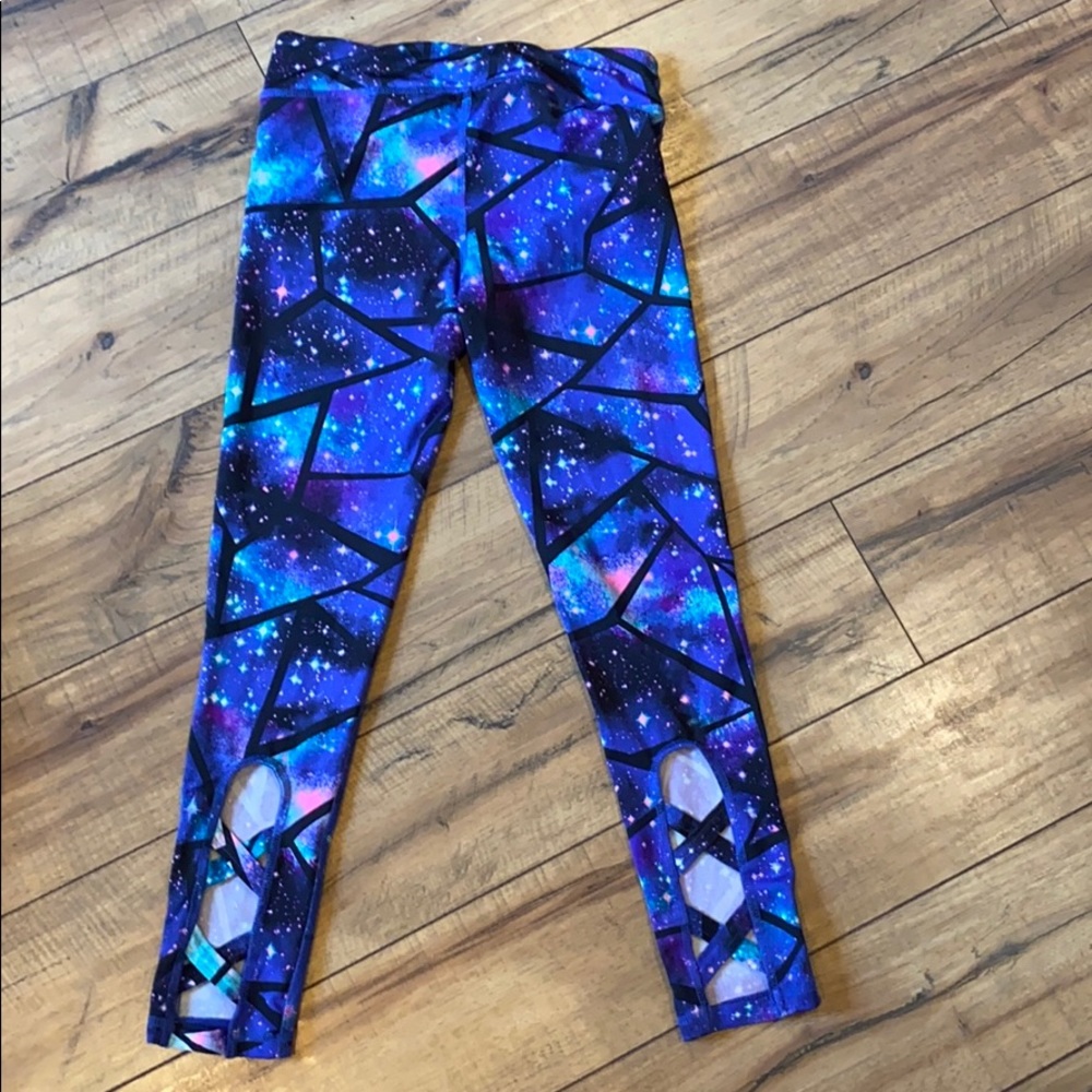 Kids galaxy pattern leggings - Picture 2 of 2